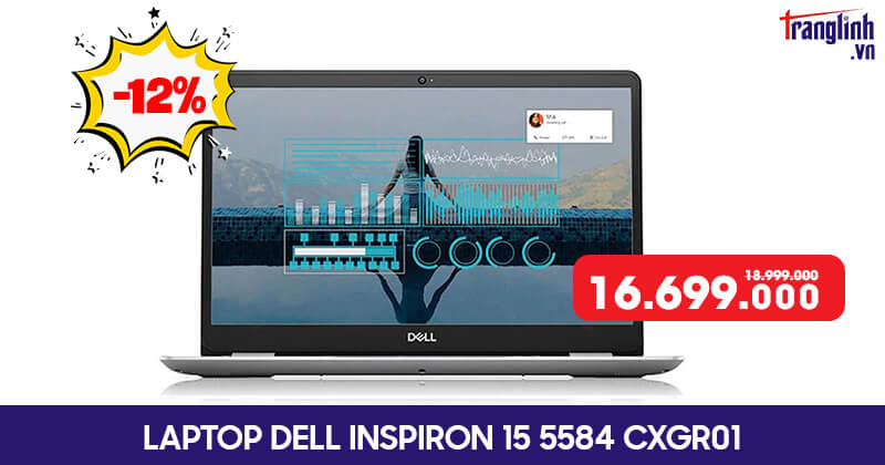 Laptop Dell Inspiron 15 5584 CXGR01