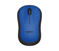Chuột không dây Logitech M221 (silent) Blue
