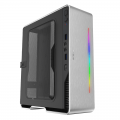 Vỏ case Gamemax Violin Silver - Mini ITX case kèm nguồn 180w 80 plus Bronze