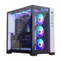 Vỏ case Metallic Gear Neo Qube ATX Case, Digital RGB, Glass, White (MG-NE620Q_DWT01)