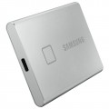 Ổ cứng di động SSD Samsung T7 Touch 500GB USB 3.2 Gen 2 - Bạc (MU-PC500S)
