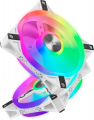 Bộ 3 quạt máy tính 120mm Corsair QL120 WHITE RGB LED kèm Node CORE (CO-9050104-WW)
