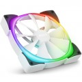 Bộ 2 quạt tản nhiệt cho case NZXT AER RGB 2 Series 140mm Twin Starter White (HF-2814C-TW)