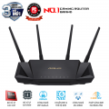 ASUS RT-AX58U (Gaming Router) Wifi AX3000 2 băng tần, Wifi 6 (802.11ax), AiMesh WIFI Mesh, MU-MIMO, AiProtection, USB 3.1
