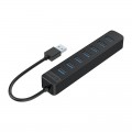 Bộ chia USB ORICO 7 cổng USB 3.0 TWU3-7A-BK