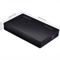 Hộp đựng ổ cứng 3.5/2.5 ORICO 3588US3, kết nối USB 3.0, chất liệu nhựa. (Đen)