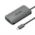 Cáp chuyển đổi Vention Type-C to HDMI/USB3.0 Converter CGIHA