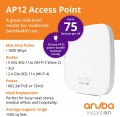 Thiết bị thu phát sóng Aruba Instant On AP12 - R2X01A (Chưa bao gồm adapter)