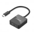 Bộ chuyển đổi Type C sang Cổng HDMI Lention CU207H - Đen