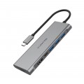 Bộ chuyển đổi Type C 7 trong 1 C36bHCR - Xám