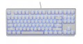 Bàn phím cơ E-DRA EK387 Ice White Huano Blue switch