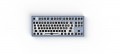Kit bàn phím cơ FL-Esports MK870 Clear Blue