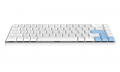 Bàn phím cơ DareU EK868 Bluetooth White Red switch