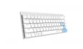 Bàn phím cơ DareU EK868 Bluetooth White Brown switch