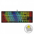 Bàn phím cơ E-DRA EK387FL Polar Night Gateron Yellow switch