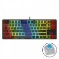 Bàn phím cơ E-DRA EK387FL Polar Night Gateron Blue switch