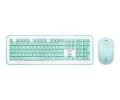 Bộ bàn phím chuột không dây Fuhlen MK880-Green