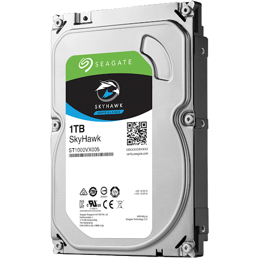 Ổ cứng Seagate Skyhawk 1TB 3.5'' ST1000VX005 (Chuyên dụng cho Camera)