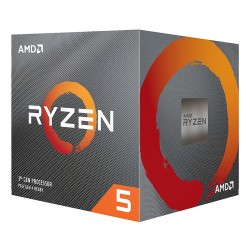 CPU AMD Ryzen 5 3600, with Wraith Stealth cooler/ 3.6 GHz (4.2GHz Max Boost) / 36MB Cache / 6 cores / 12 threads / 65W / Socket AM4