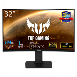 Màn Hình Game Cong ASUS TUF VG32VQ 31.5 inch 2560x1440 144Hz 1ms MPRT ELMB-Sync, HDR10