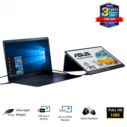 Màn Hình Cảm Ứng Di Động ASUS ZenScreen MB16AMT 15.6 inch IPS chống chói Full HD Pin 7800mAh USB Type-C, Micro-HDMIloa 1W*2