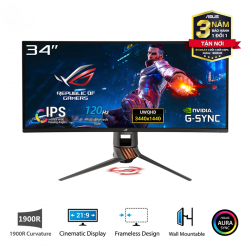 Màn Hình Game Cong ASUS ROG Swift PG349Q 34 inch IPS Ultra Wide QHD (3440x1440)21:9 120Hz G-SYNC