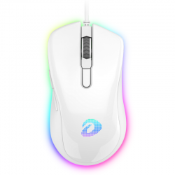 Chuột DareU EM908 ARTIC White RGB
