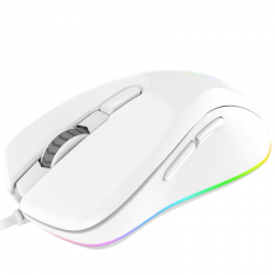 Chuột DareU EM908 ARTIC White RGB