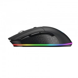 Chuột DareU EM901 RGB Wireless Black