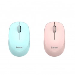 Chuột không dây Kenoo M106 màu xanh (USB/1 pin rời)