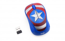 Chuột máy tính Logitech M238 - Captain America (Đội trưởng Mỹ)