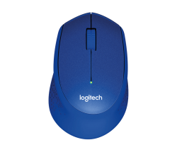Chuột Logitech M331 không dây (Form to) Blue
