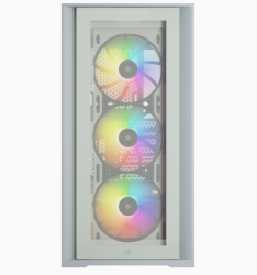 Vỏ máy tính Corsair iCUE 4000X RGB TG White