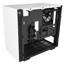 Vỏ case NZXT H210 MATTE WHITE CA-H210B-W1 (Mini Tower/Màu Trắng Đen)