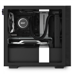 Vỏ case NZXT H210 MATTE WHITE CA-H210B-W1 (Mini Tower/Màu Trắng Đen)