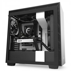 Vỏ case NZXT H710 MATTE WHITE (Mid Tower/Màu Trắng Đen)