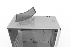 Vỏ case PHANTEKS ECLIPSE P300 TEMPERED GLASS WHITE RGB