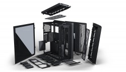 Vỏ case Phanteks Enthoo 719, Tempered Glass, DRGB Ligting, Satin Black (PH-ES719LTG_DBK01)