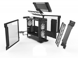 Vỏ case Phanteks Enthoo EVOLV X Tempered GLASS Digital RGB, Anthracite Grey