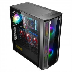 Vỏ case SAMA W03 ( Mid tower- EATX- 2 fan 20cm RGB)