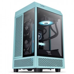Vỏ case Thermaltake TOWER 100 TG Turquoise
