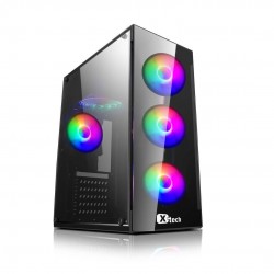 Vỏ case XTECH Gaming G340 ATX- 4 Fan RGB