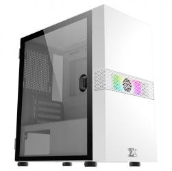 Vỏ case Xigmatek FADIL ARTIC 1F - EN48083 (Màu Trắng/ 1 Fan RGB)