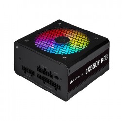 Nguồn máy tính Corsair CX550F RGB Black 80 Plus Bronze - Full Modul