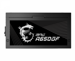 Nguồn máy tính MSI MPG A650GF 650W - 80 Plus Gold - Full modular