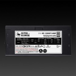 Nguồn máy tính Super Flower Leadex Platinum SE 1000W - 80 Plus Platinum, Fully Modular