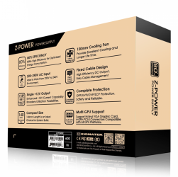 Nguồn máy tính Xigmatek Z-POWER 600 - 500W EN45945