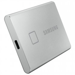 Ổ cứng di động SSD Samsung T7 Touch 500GB USB 3.2 Gen 2 - Bạc (MU-PC500S)