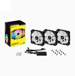 Bộ 3 quạt máy tính 120mm Corsair SP120 RGB ELITE kèm Node Core (CO-9050109-WW)