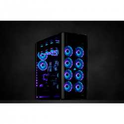 Bộ 3 quạt máy tính 120mm Corsair QL120 RGB kèm Node CORE (CO-9050098-WW)